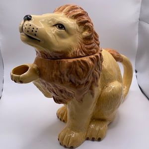 Vintage Albert Kessler Lion Teapot